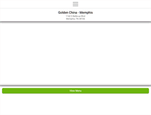 Tablet Screenshot of goldenchinamemphistn.com